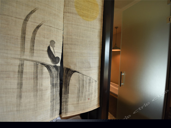 日式庭院海景双床房