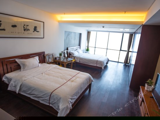 豪华海景双床房