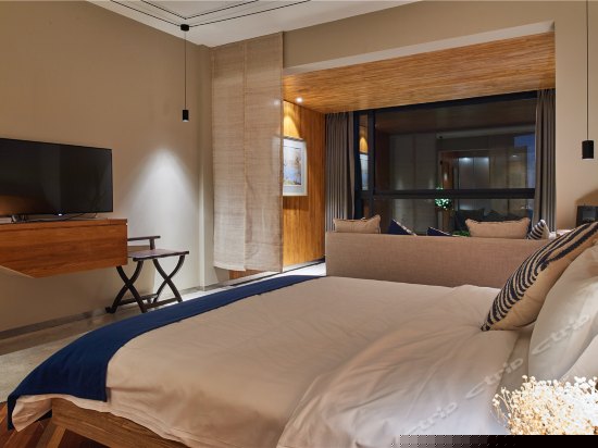 最美夕阳海景花园大床房