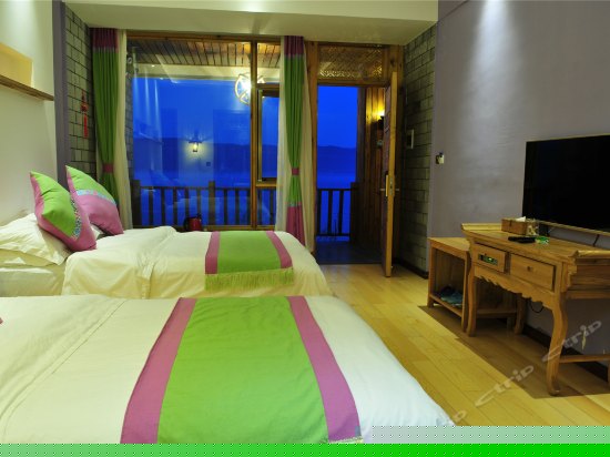 高层宽海景亲子房-保佛