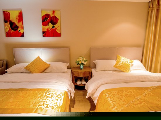 豪华海景双床房