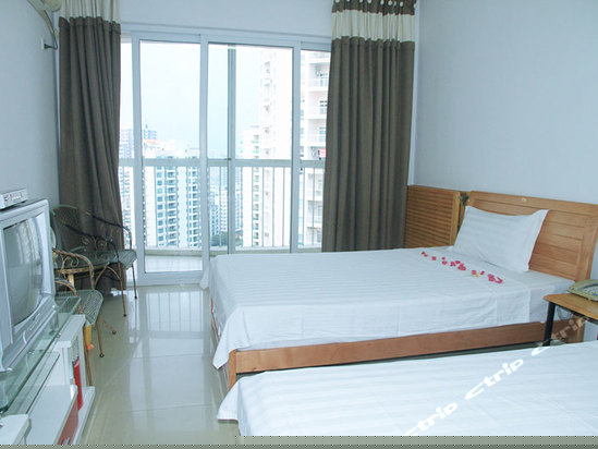 碧海蓝天园景房