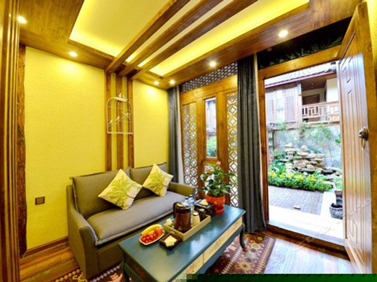 花园主题大床房