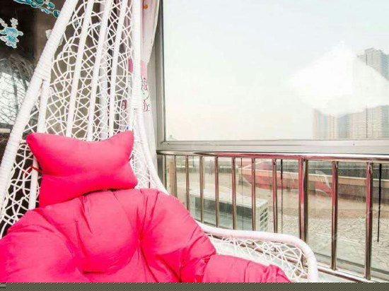 主题海景圆床房