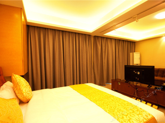 雅致园景1室2厅大床房