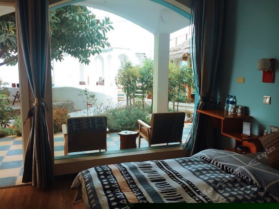 庭院海景双床房