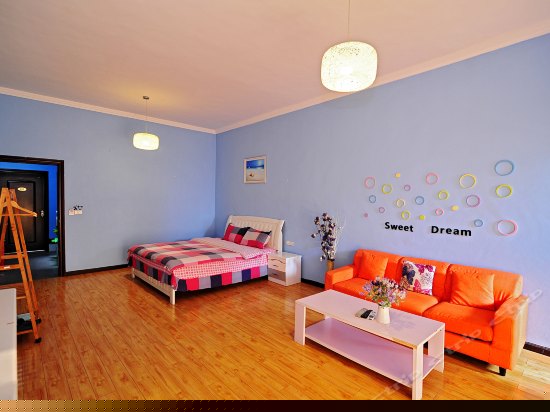 江景情侣大套房