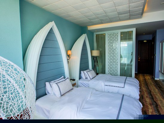 现代风海景双人房