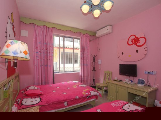 动漫精灵双人房