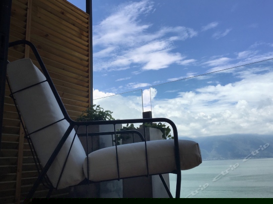 最美夕阳阳台海景大床房