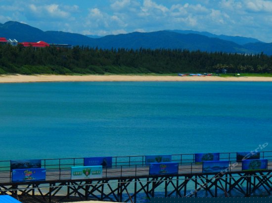 夕阳海景双床房