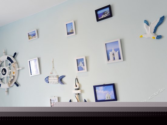 精致地中海圆床房