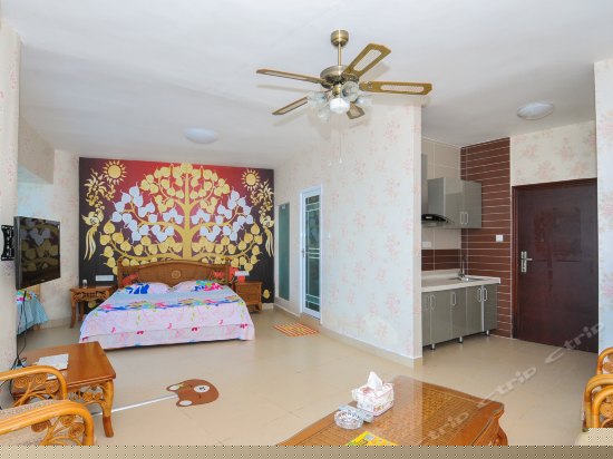 豪华海景家庭房