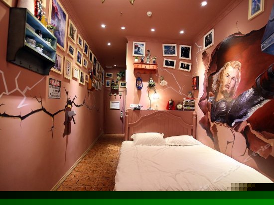 雷神,电影主题房(无窗)