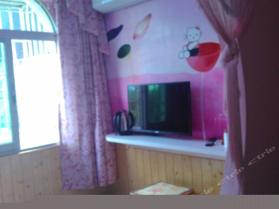 温馨浪漫圆床房