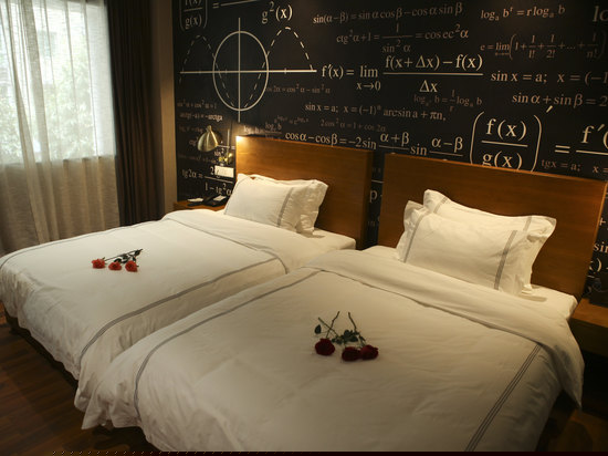 同桌的你豪华双床房