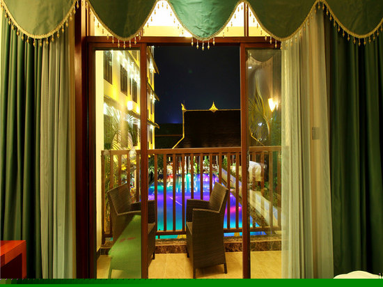 缅甸露台双人房