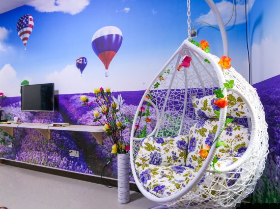 薰衣草主题大床房