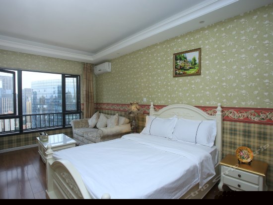 美式乡村复古主题大床房