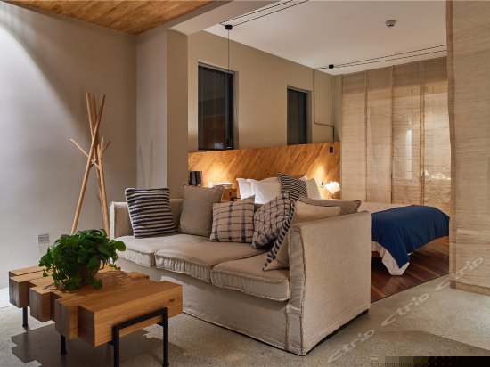 最美夕阳海景花园大床房