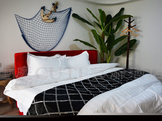 地中海圆床观景套房