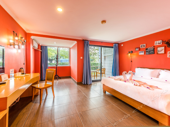 三亚的花别墅海景亲子套