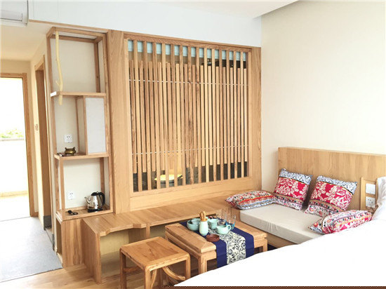 花园私密大床房