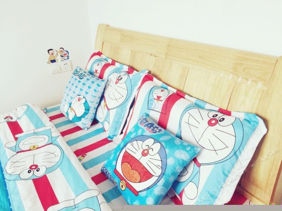 蓝胖子主题大床房