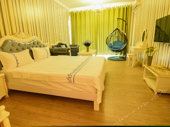 澳门观景阳台欧式公主大床房