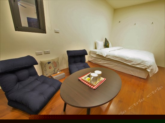 和式露台四人房