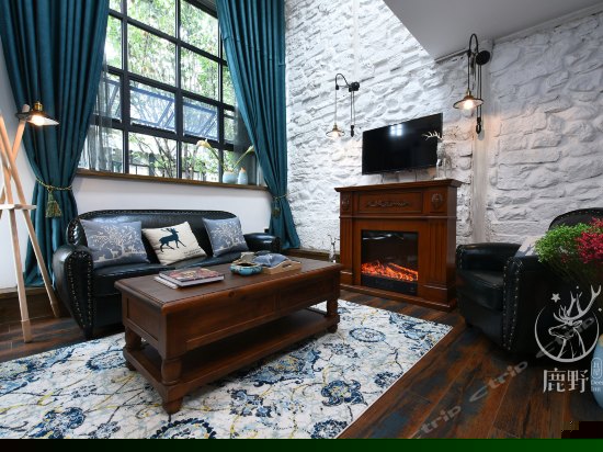 鹿陆复式星空大床房