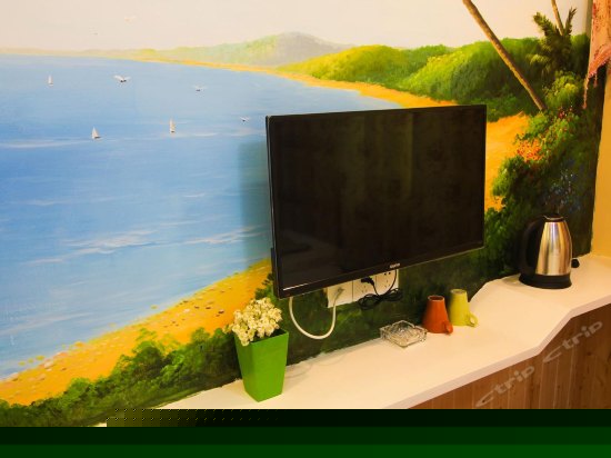 温馨浪漫圆床房