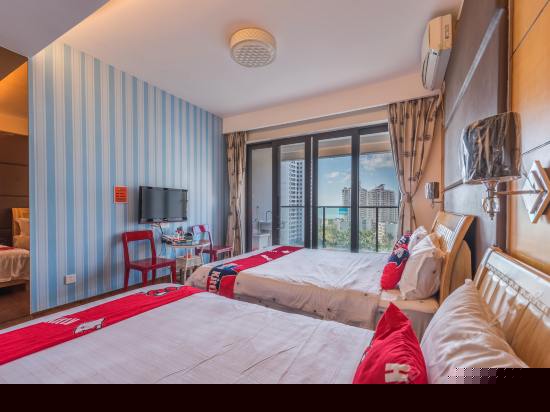 温馨海景子母房