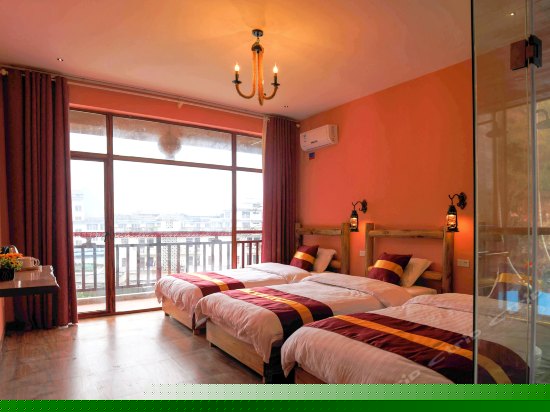 阳台山景三人间