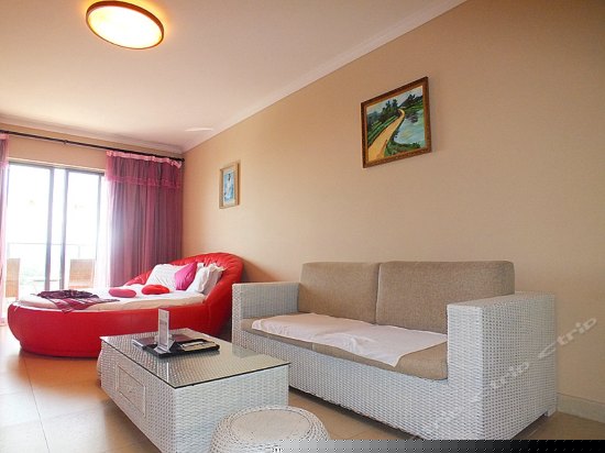 浪漫海景圆床房