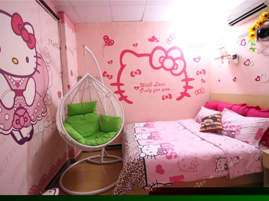 主题投影摇篮房